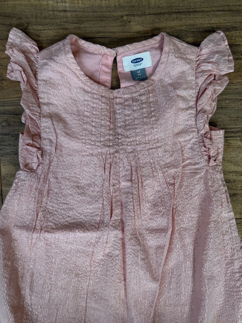 Old Navy Metallic Stripe Dress